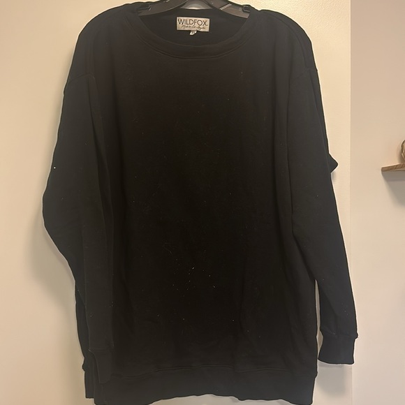 FLASH SALE Oversized black wildfox comfy shirt - XS - Picture 2 of 5
